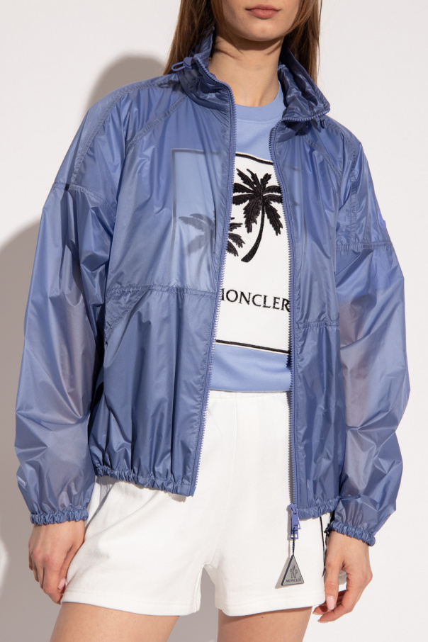 Moncler rain discount jacket blue